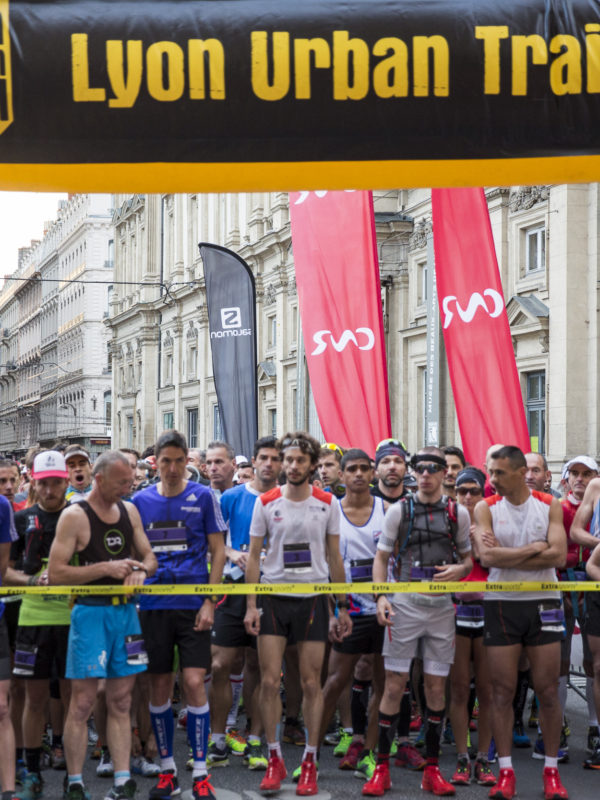 Course à pied - départ - Lyon Urban Trail – Trail Urbain – LUT - © Gilles Reboisson