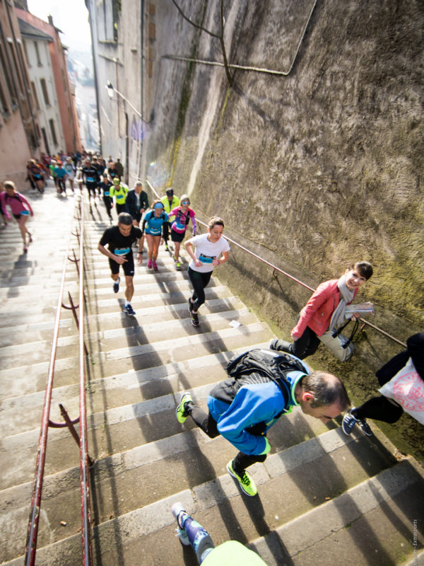 Escaliers - Lyon Urban Trail – Trail Urbain – LUT - © Gilles Reboisson